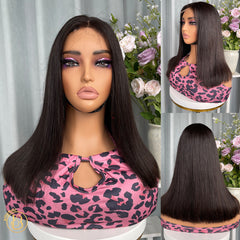 Biliy Hair 2x6 Straight BOB Wig Human Hair Wave 180%-200% density Wig NO.2 texture