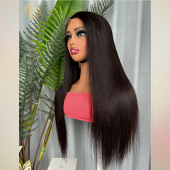 Vietnamese Raw Hair Wig 5x5 Frontal Wave 200% density Wig NO.2 texture