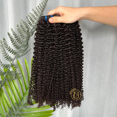 Burmese Hair Curly Wave 3 Bundles