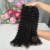 Mink Cambodian Deep Wave Hair 3 Bundles