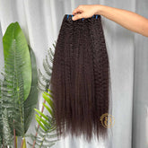 Burmese Hair Kinky Straight Wave 3 Bundles