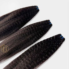 Burmese Hair Kinky Straight Wave 3 Bundles