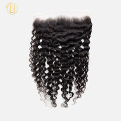 Burmese Curly  Hair HD 13*6 Closure/Frontal