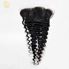 Mink Cambodian Virgin Hair  HD 13✖️6 Loose Deep Lace Closure