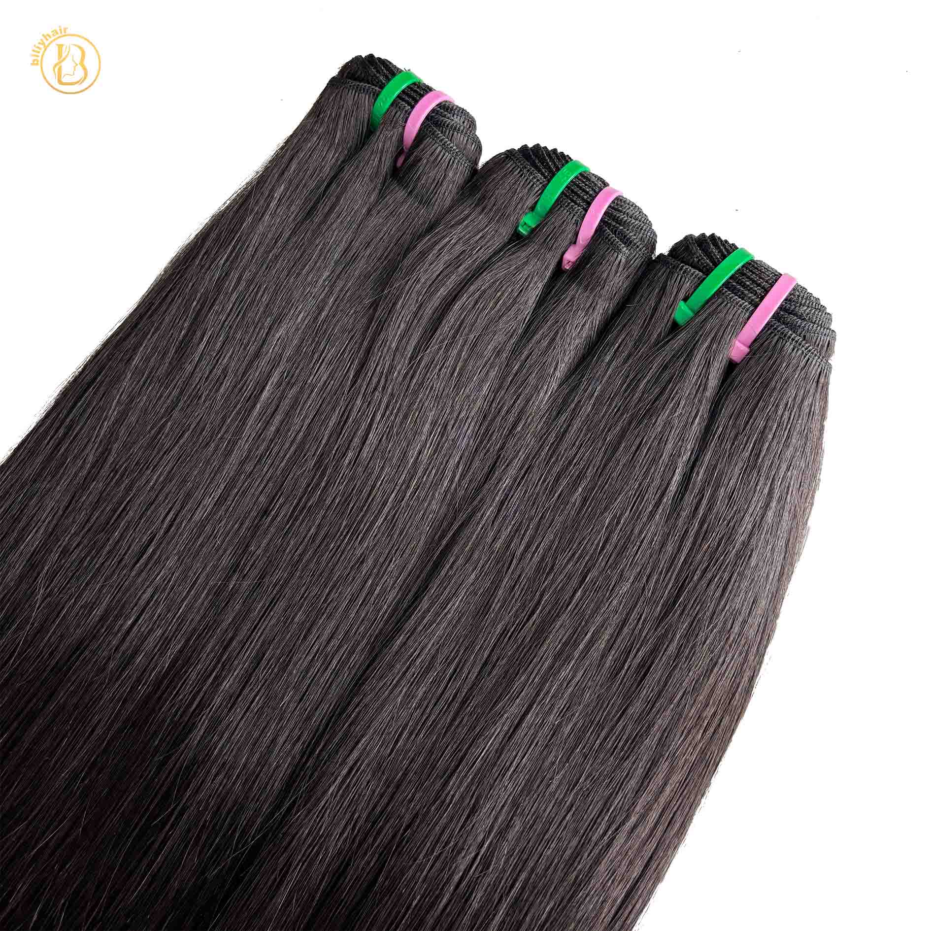 Vietnamese Raw hair Double Drawn stright Wave 3 Bundles