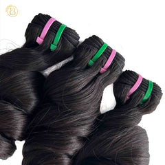 Vietnamese Raw hair Double Drawn  loose Wave 3 Bundles