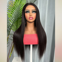 Vietnamese Raw Hair Wig 5x5 Frontal  Wave 200% density Wig NO.2 texture