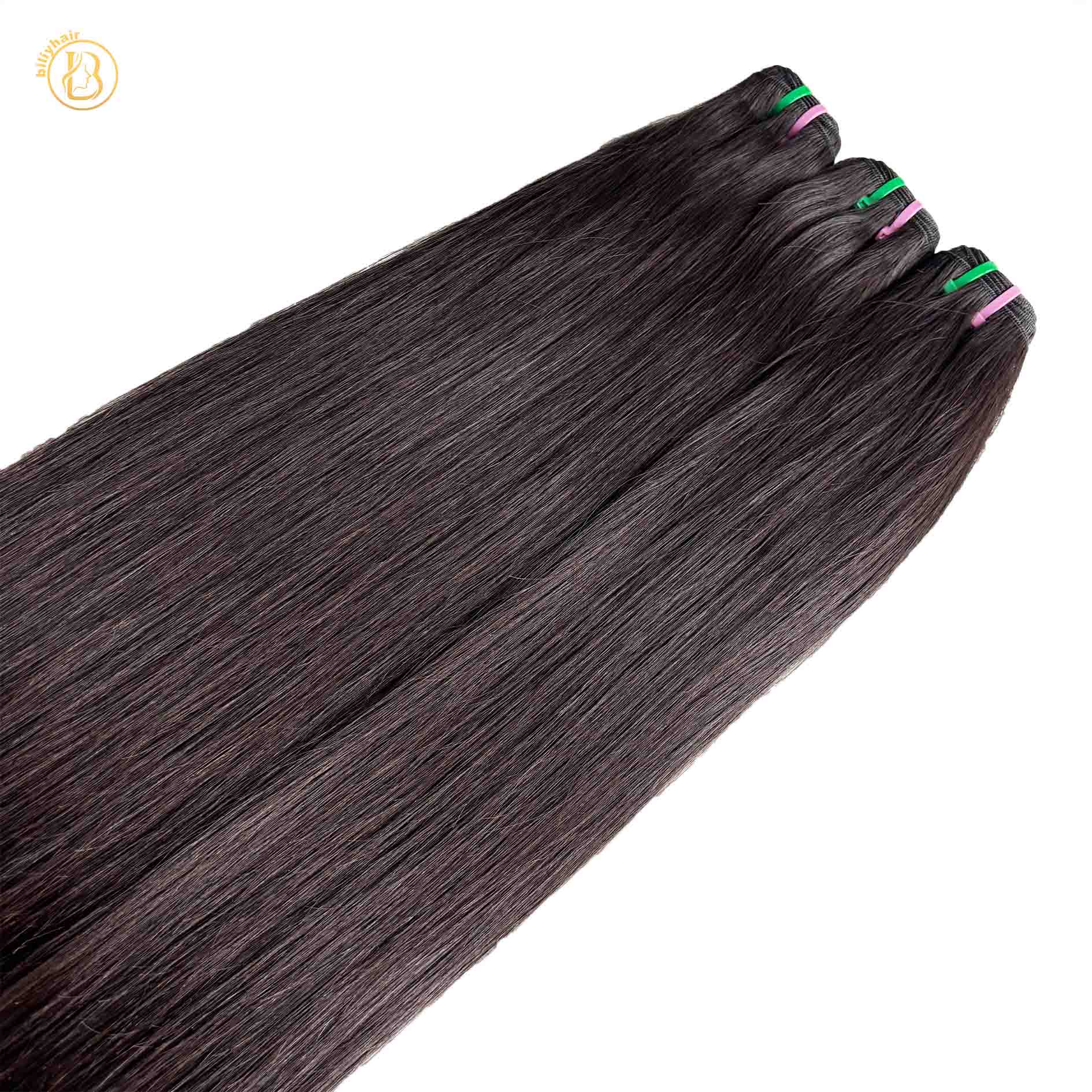 Vietnamese Raw hair Double Drawn stright Wave 3 Bundles