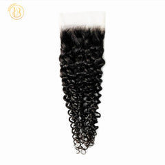 Mink Cambodian Virgin Hair  HD 4✖️4 Curly Lace Closure