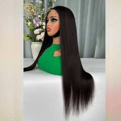 BURmese Hair Wig 5x5 Frontal  Wave 200% density Wig NO.2 texture