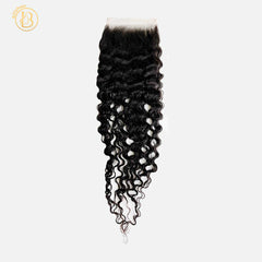 Burmese Curly  Hair HD 5*5 Closure/Frontal
