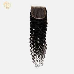 Burmese Curly  Hair HD 5*5 Closure/Frontal