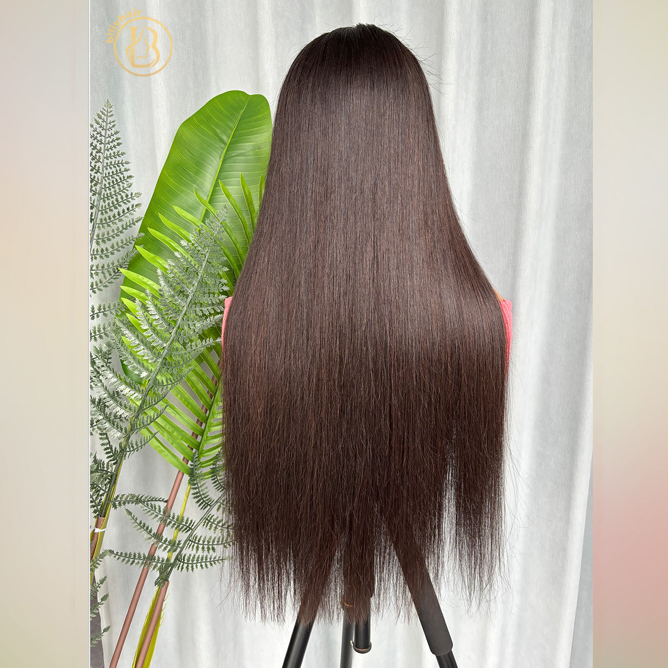 Vietnamese Raw Hair Wig 5x5 Frontal  Wave 200% density Wig NO.2 texture