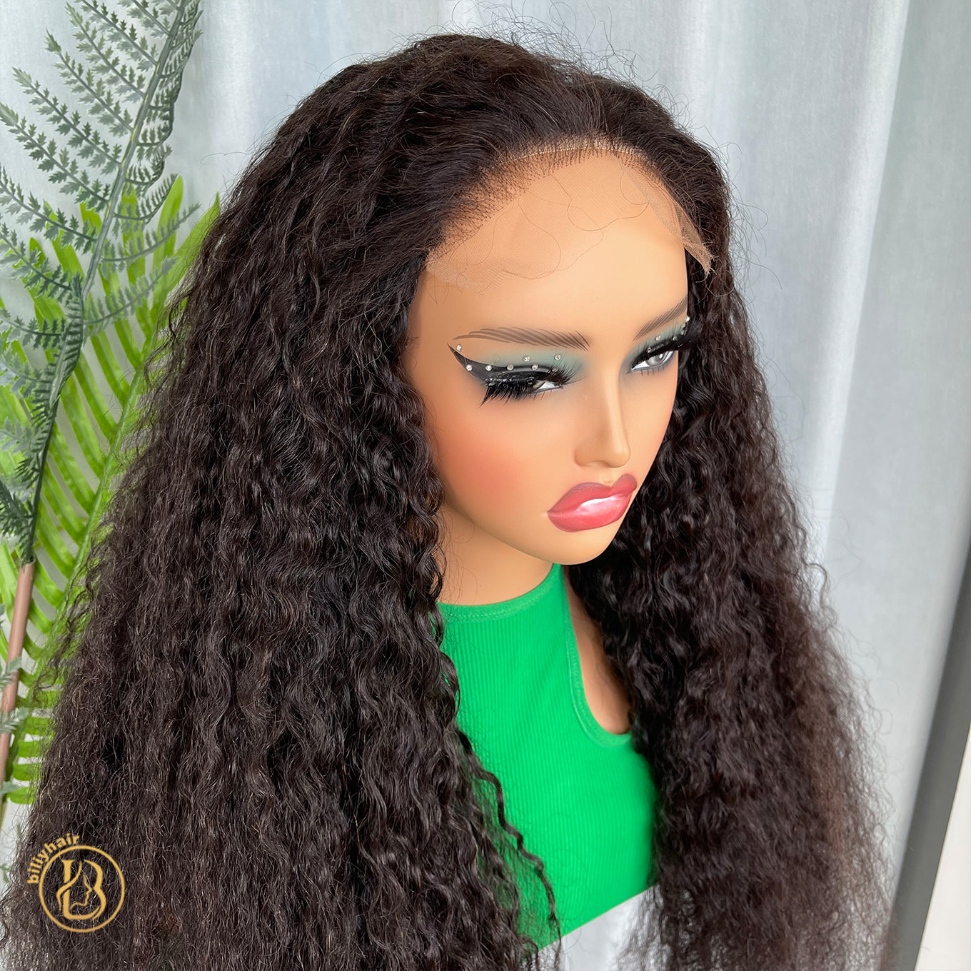 Burmese Curly Wig 6x6  Wave 200% density Wig NO.2 texture