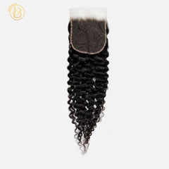 Burmese Curly  Hair HD 6*6 Closure/Frontal
