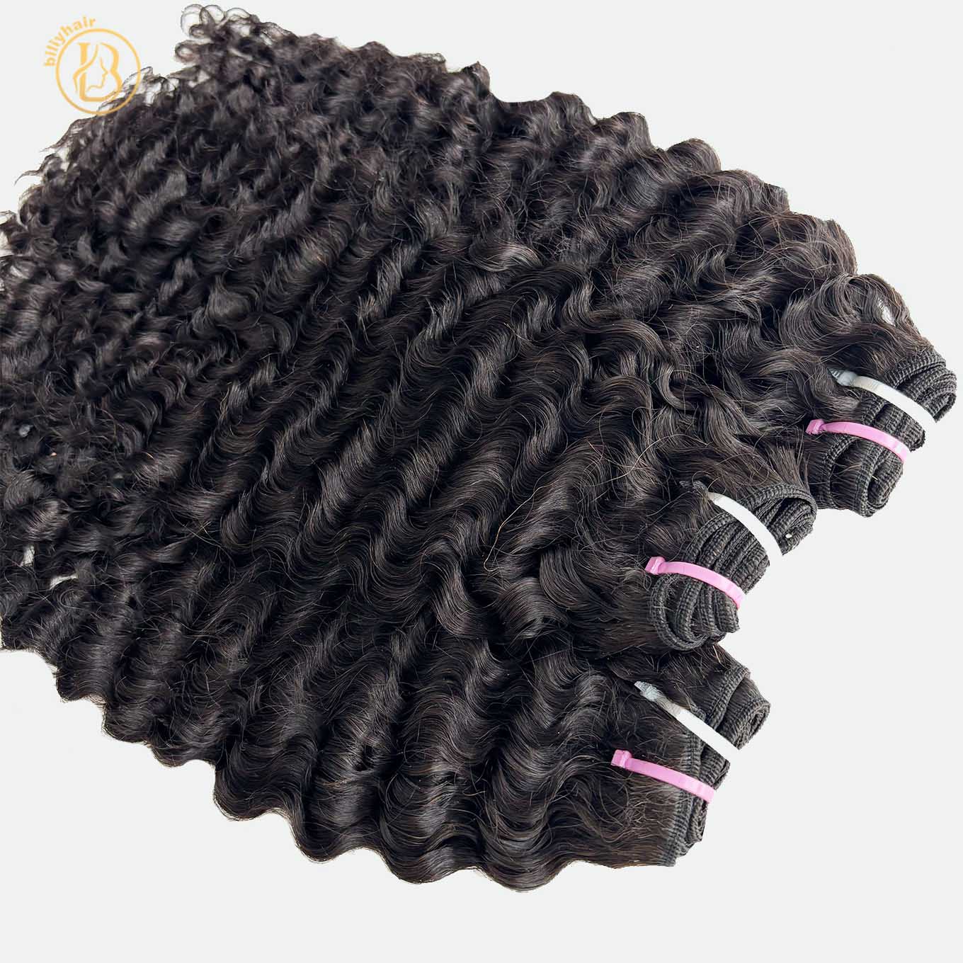 Burmese Curly  Wave  Hair 1 Bundles