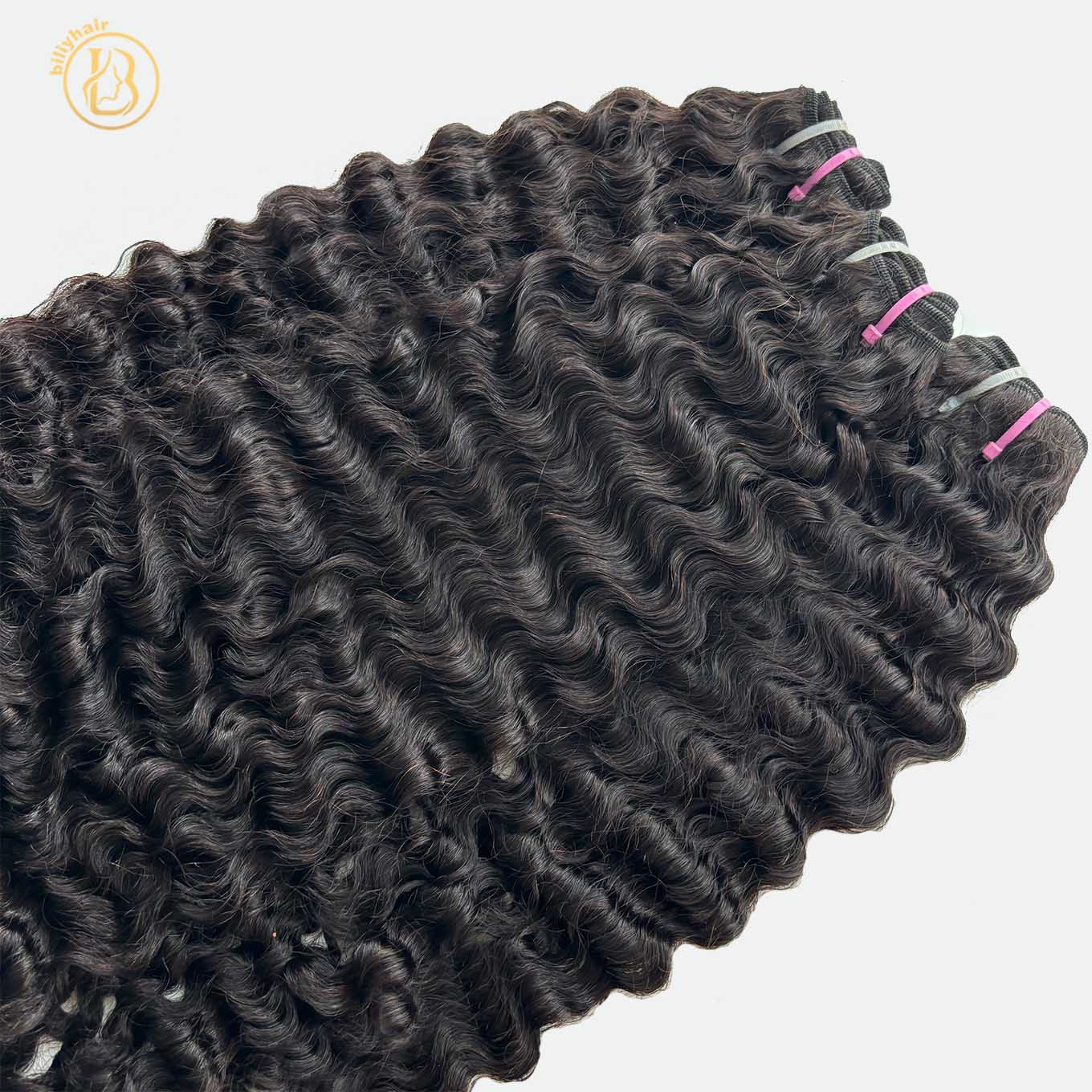 Burmese Curly  Wave  Hair 1 Bundles