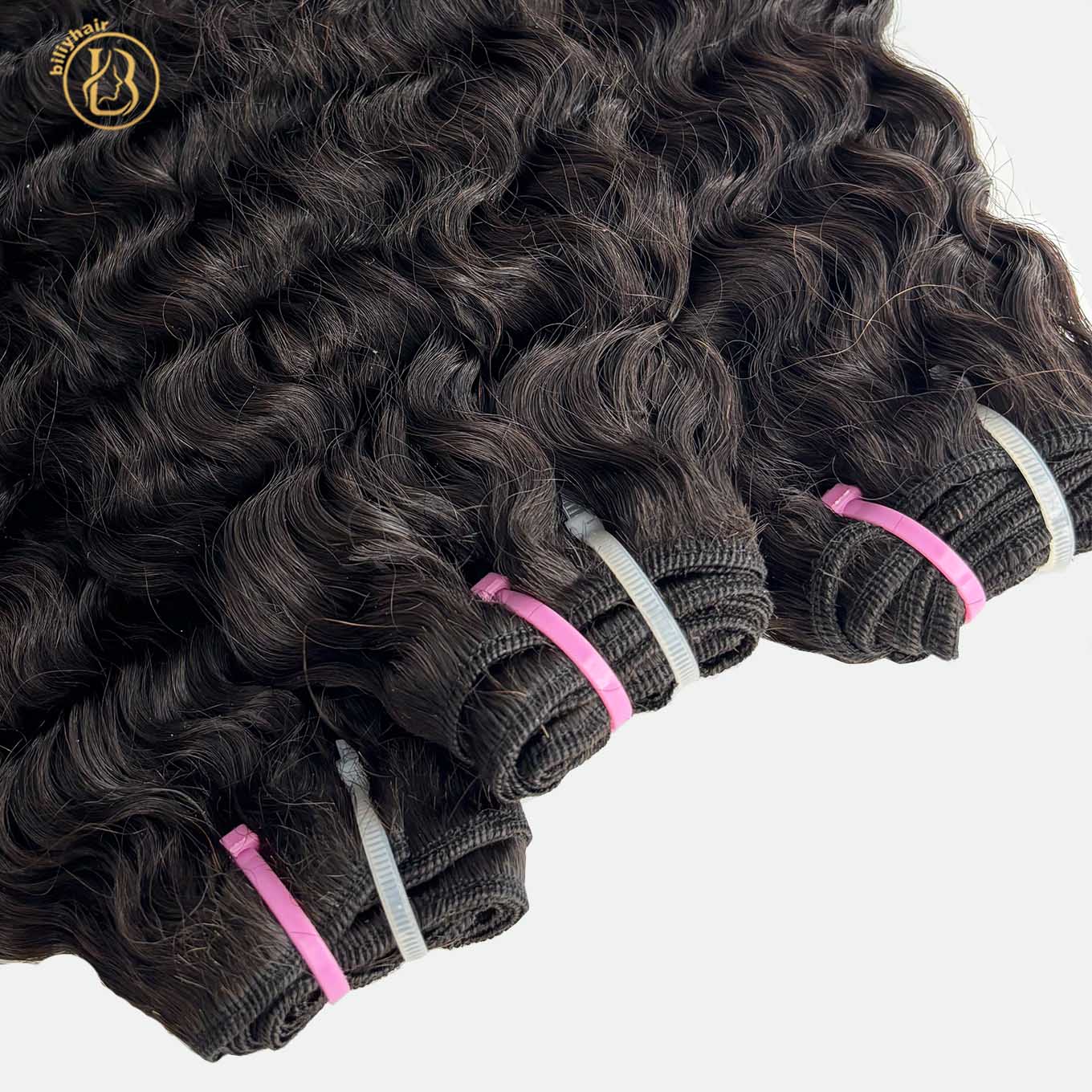 Burmese Curly  Wave  Hair 1 Bundles