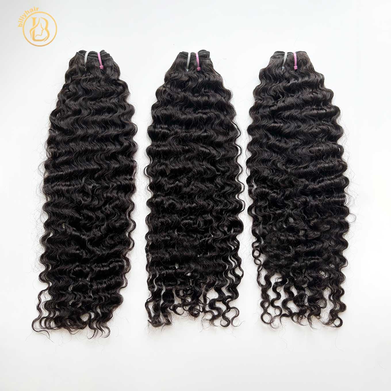 Burmese Curly  Wave  Hair 1 Bundles