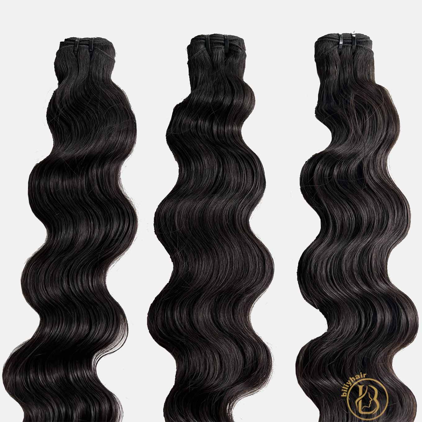 Vietnamese Raw Hair Nature Wave 3 Bundles