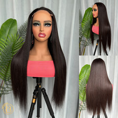 Vietnamese Raw Hair Wig 5x5 Frontal  Wave 200% density Wig NO.2 texture