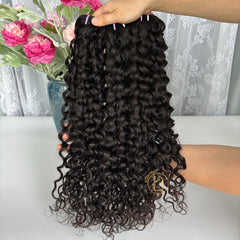 Mink Cambodian Water Wave  Hair 3 Bundles